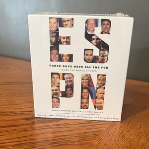 NIB - Audiobook - Those Guys Have All the Fun: Inside the World of ESPN